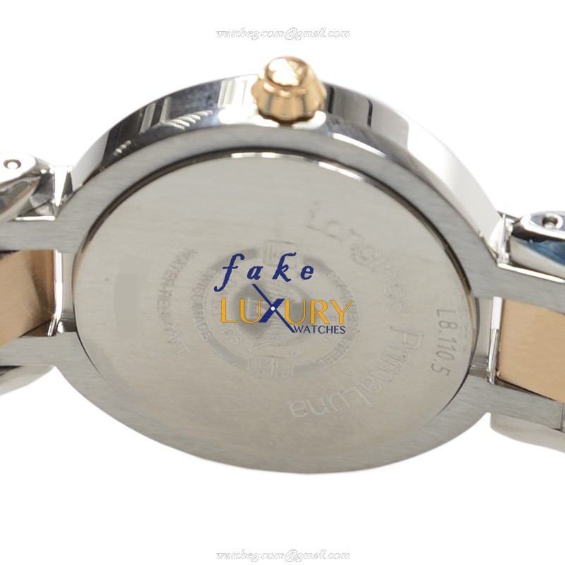 Longines PRIMA LUNA L8.110.5.78.6 - Replica Watch - Quartz - 26.5mm - Rose Gold & Steel Case - Image 4
