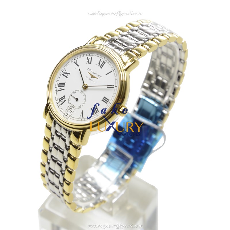 Longines L4.804.2.11.7 PRESENCE Automatic Gold-Plated & Stainless Steel  Replica Watches - Image 3