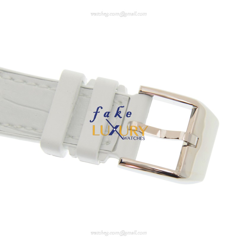 Franck Muller Vanguard V 32 QZ OG.BC Replica Watch, Quartz, Silver Dial, 18kt Gold Case - Image 4