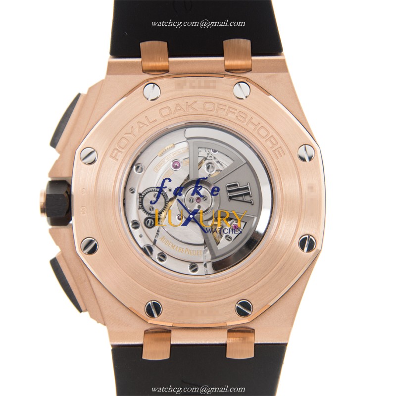 Audemars Piguet 26401RO.OO.A002CA.02 Royal Oak Offshore Replica Watch With 18kt Rose Gold Case And - Image 4