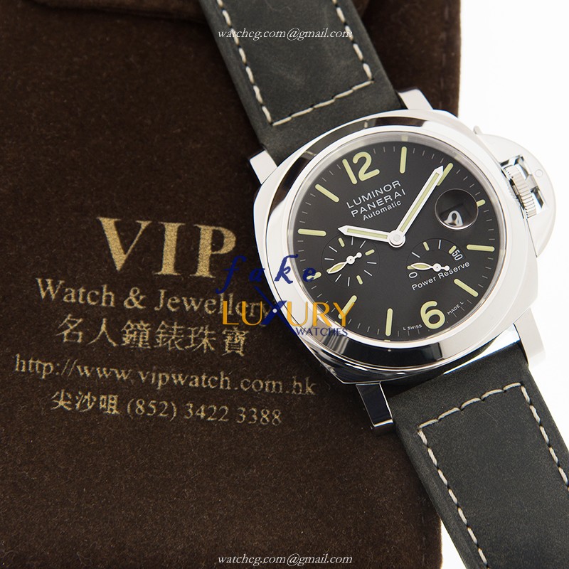 Panerai PAM01090 Luminor Replica Watch, Automatic Movement, Black Dial, Steel Case - Image 5