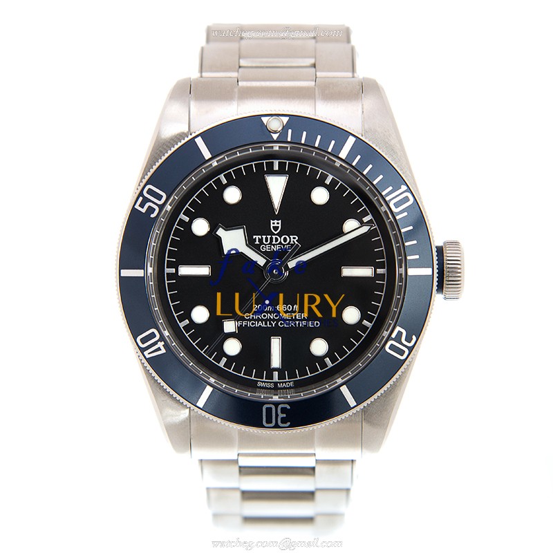 Tudor 79230B HERITAGE RANGER Automatic Stainless Steel Replica Watch, Black Dial, Silver Strap - Image 2