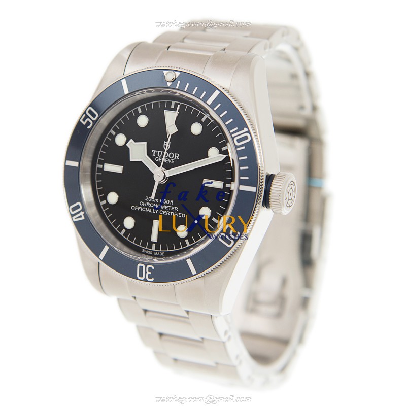Tudor 79230B HERITAGE RANGER Automatic Stainless Steel Replica Watch, Black Dial, Silver Strap - Image 3