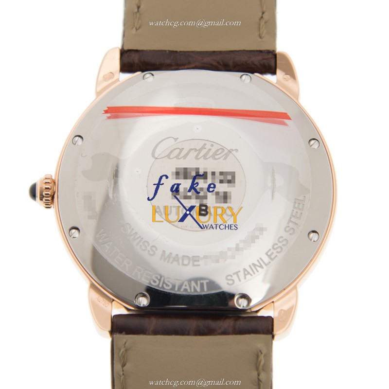 Cartier W2RN0008 ROTONDE DE CARTIER Automatic 18kt Rose Gold | Ceramic Bezel | Swiss Movement - Image 3