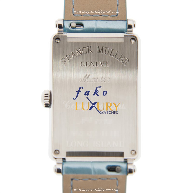 Franck Muller 952 QZ D 1R AC BLUE Replica Watch, Quartz Movement, Blue Dial, Stainless Steel & - Image 3