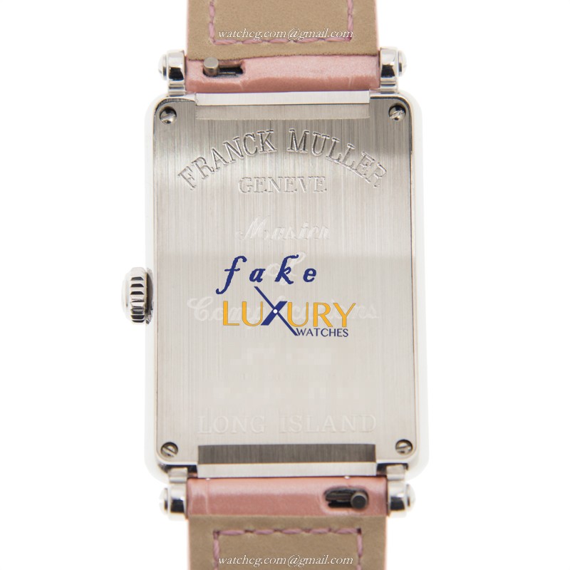 - FRANCK MULLER 952 QZ D 1R AC -PINK Replica Watch - Quartz - Pink Dial - Stainless Steel & - Image 3