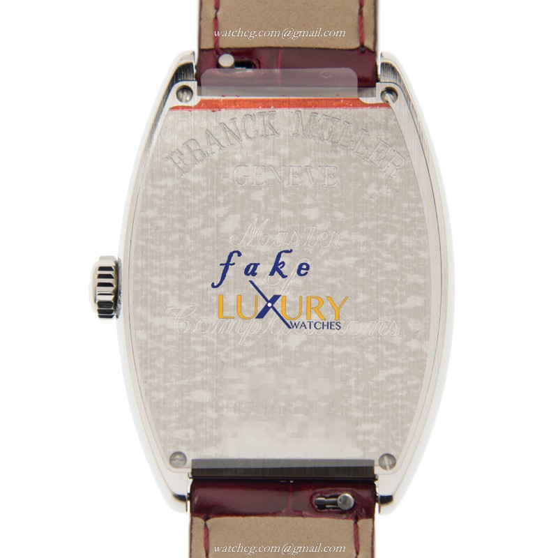 - FRA2852QZACWHITE - Franck Muller Replica Watch - Quartz - Stainless Steel - Silver Dial - Red - Image 3