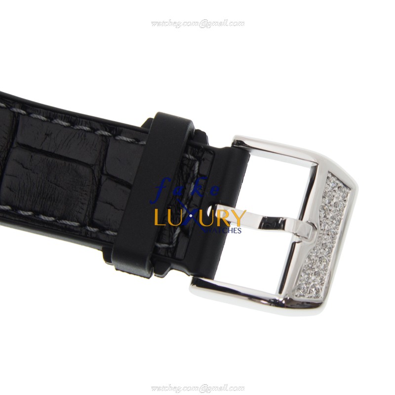 Franck Muller V 41 SC DT D OGNR Vanguard Replica Watch, Automatic, Black Dial, 18kt White Gold & - Image 4