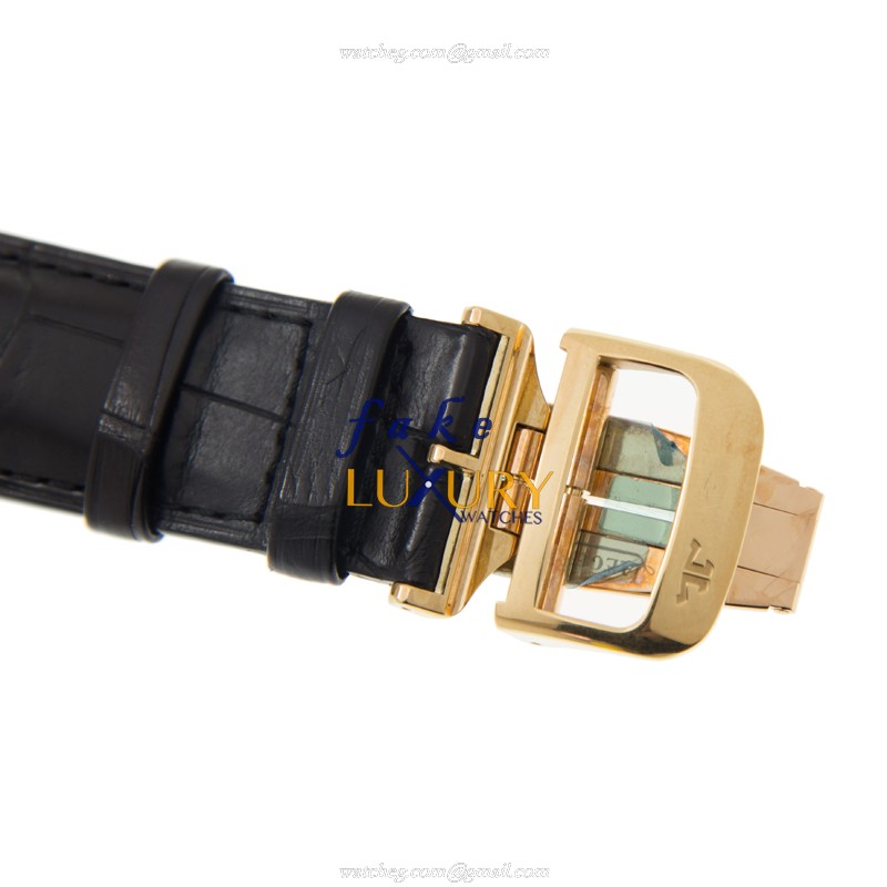 Jaeger-Lecoultre Q500142A MASTER GRANDE MEMOVOX Auto 18kt Gold Replica Watch, Auto Movement, White - Image 4