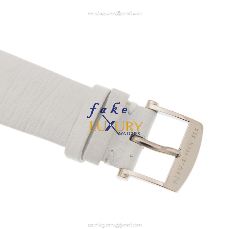 3626-1954L-58A - Blancpain Women Replica Watch Automatic 18kt White Gold Diamond Blue Dial - Image 4