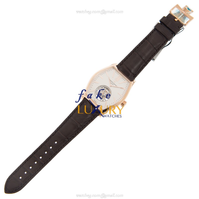 Vacheron Constantin Malte 30130/000R-9754 Replica Watch, Manual Wind, White Dial, 18kt Rose Gold - Image 2