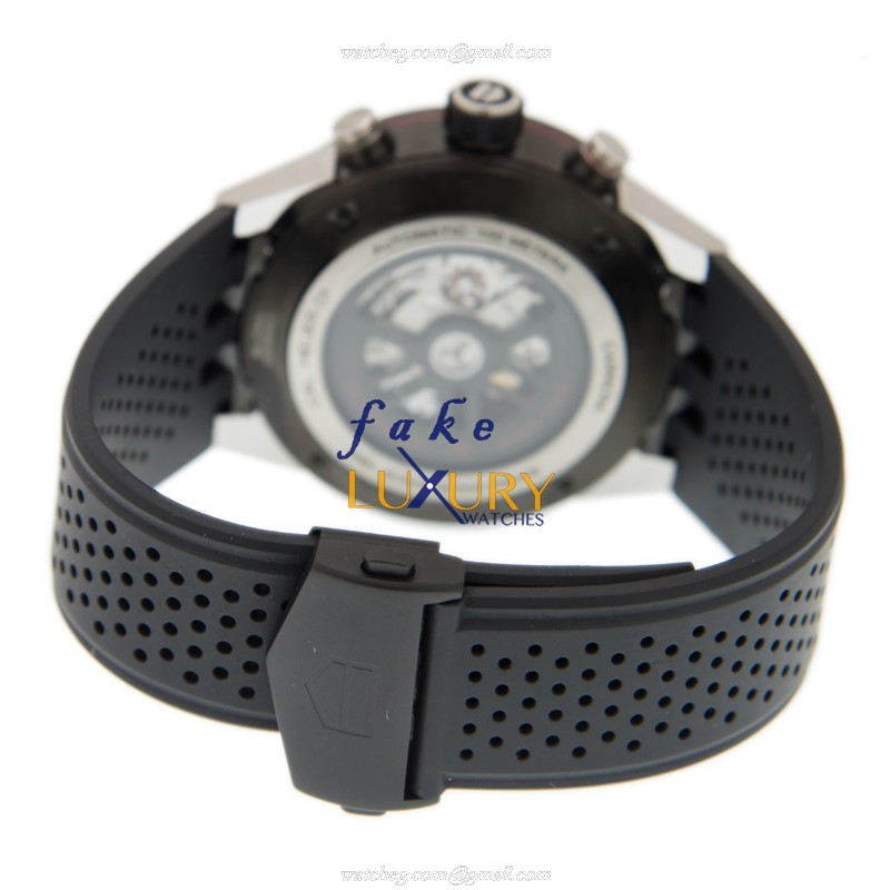Tag Heuer Carrera CAR2A1Z-FT6044 Replica Watch Automatic Movement Black Dial Steel Case - Image 5