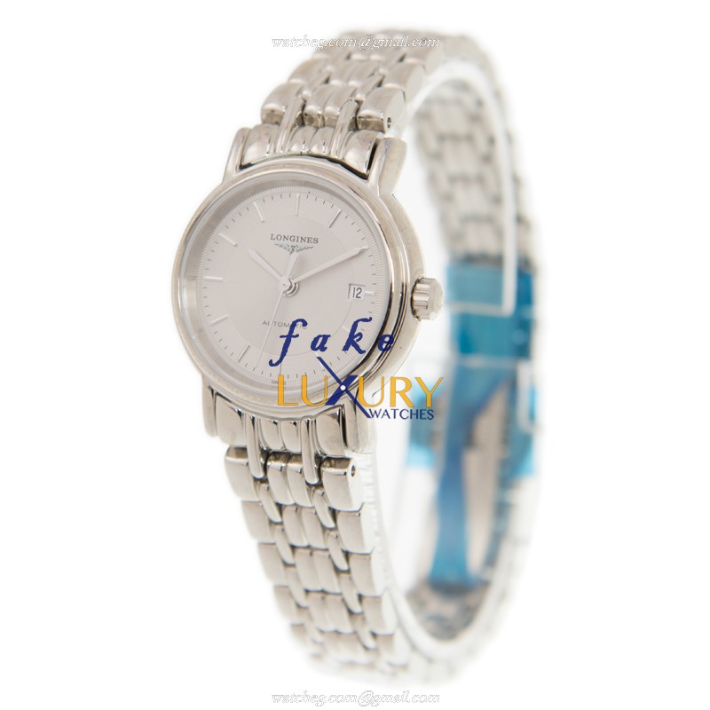 Longines L4.321.4.76.6 Replica Watch, Silver Dial, Stainless Steel Case, Automatic - Image 3