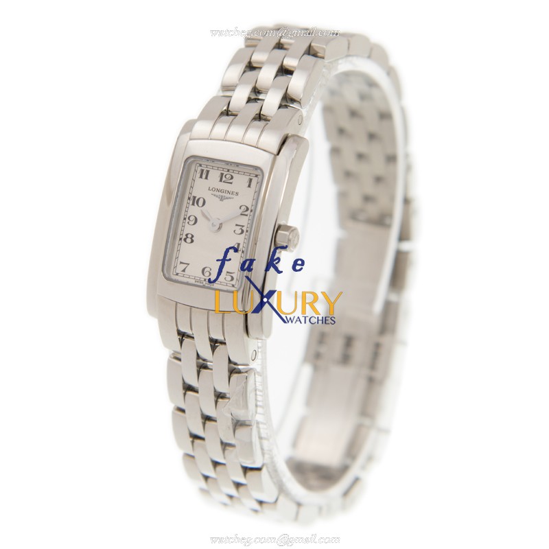 Longines L5.158.4.73.6 | Dolce Vita Quartz Silver Dial Stainless Steel Replica Watch - Image 3