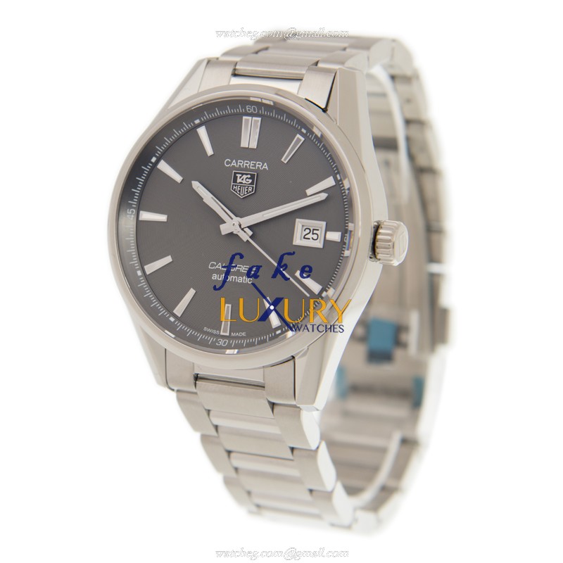 Tag Heuer Carrera WAR211C-BA0782 Automatic Gray Dial Steel Replica Watch - Image 3
