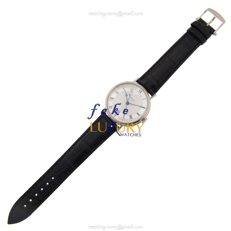 5197BB/15/986 - Breguet Classic Replica Watch Automatic Silver Dial 18kt White Gold - Image 2