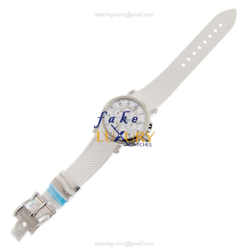 Breguet 8827ST/5W/986 MARINE Replica Watch, Automatic Movement, White Mother of Pearl Dial, Steel - Image 2
