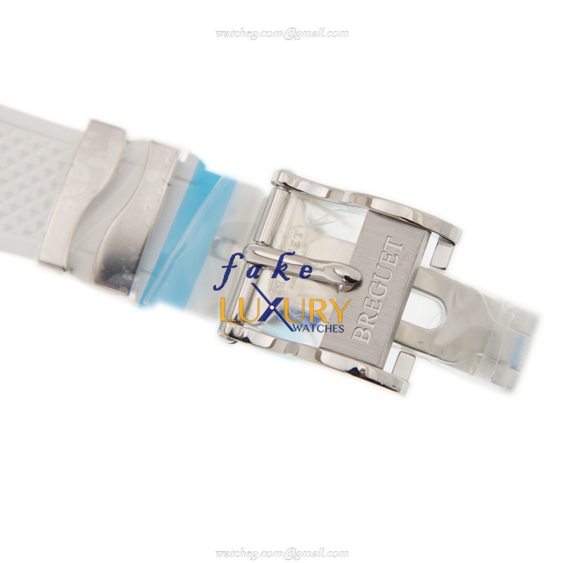 Breguet 8827ST/5W/986 MARINE Replica Watch, Automatic Movement, White Mother of Pearl Dial, Steel - Image 4