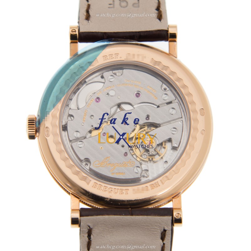 Breguet 5277BR/12/9V6 Classic Manual Wind Replica Watch, 18kt Rose Gold Case, Silver Dial - Image 3