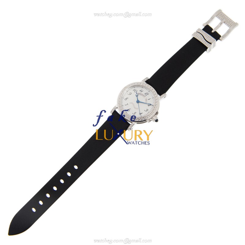 Breguet MARINE 8818BB/59/864/DD0D Automatic 18kt White Gold Diamond White Dial Replica Watch - Image 2