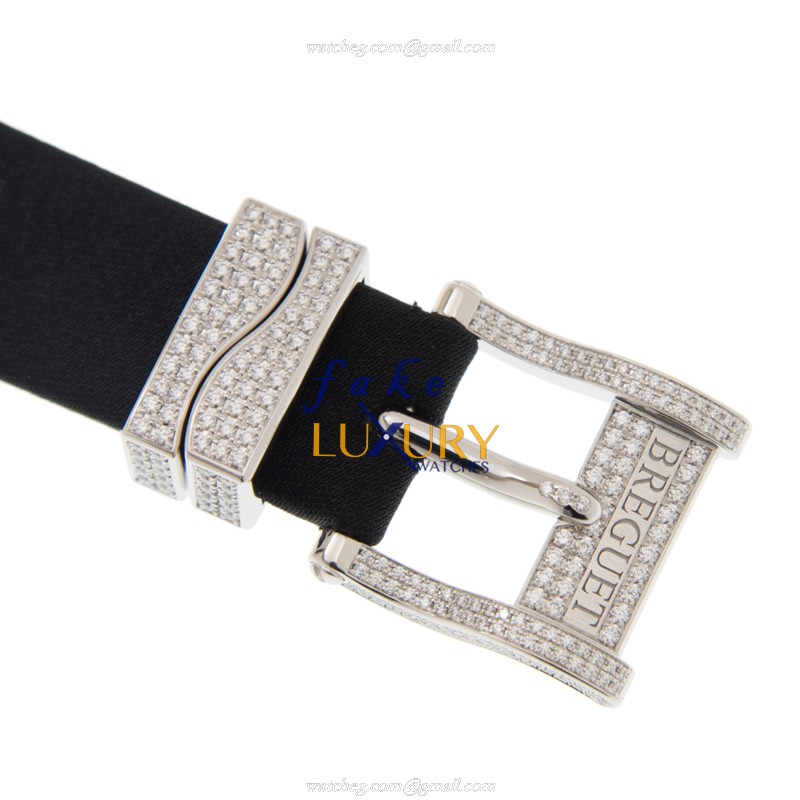 Breguet MARINE 8818BB/59/864/DD0D Automatic 18kt White Gold Diamond White Dial Replica Watch - Image 4