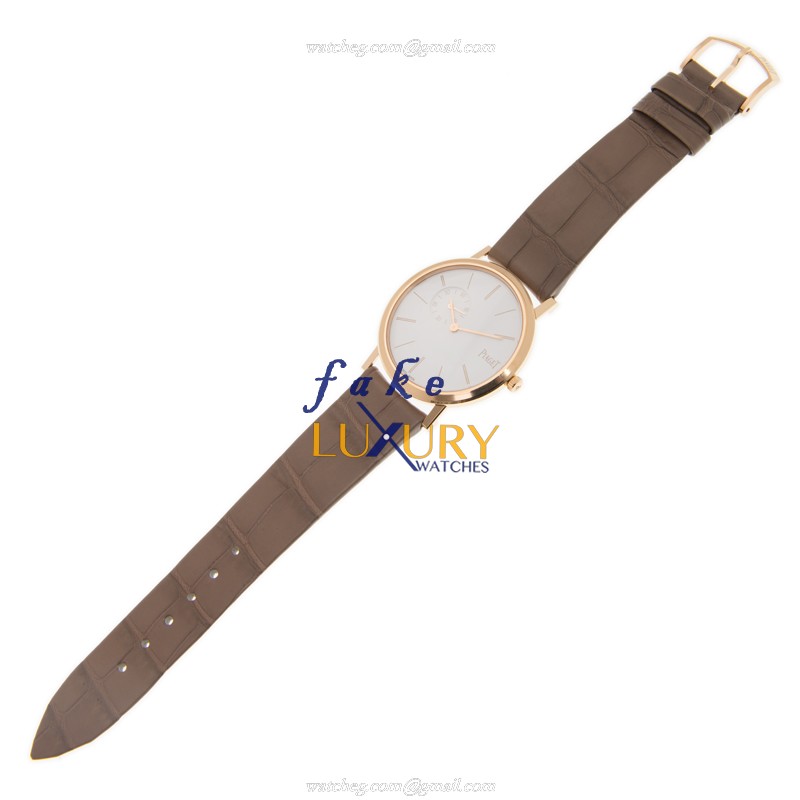 Piaget G0A39105 Altiplano Manual Wind 18kt Rose Gold White Dial Replica Watch - Image 2