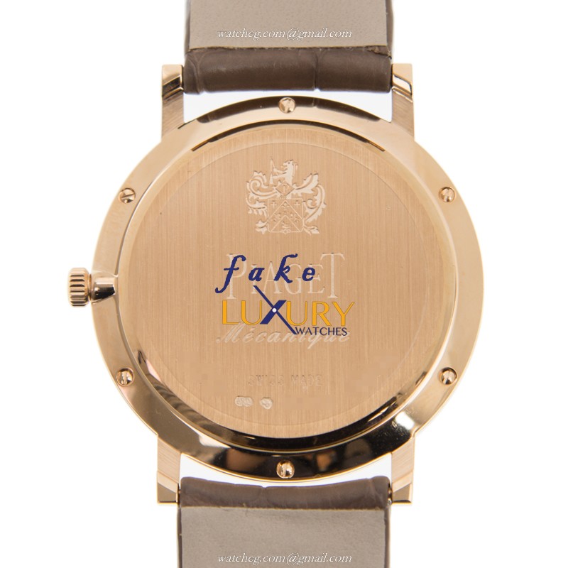 Piaget G0A39105 Altiplano Manual Wind 18kt Rose Gold White Dial Replica Watch - Image 3