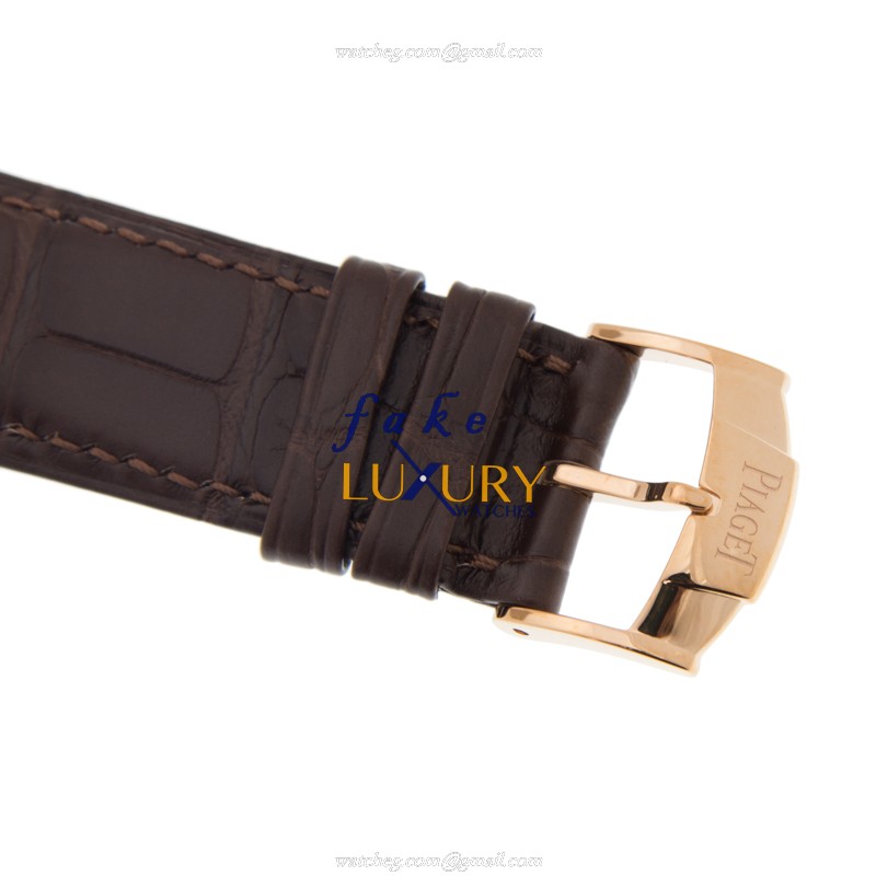 Piaget G0A33070 Replica Watch With Automatic Movement, 18kt Rose Gold Case, Silver Dial - Image 4