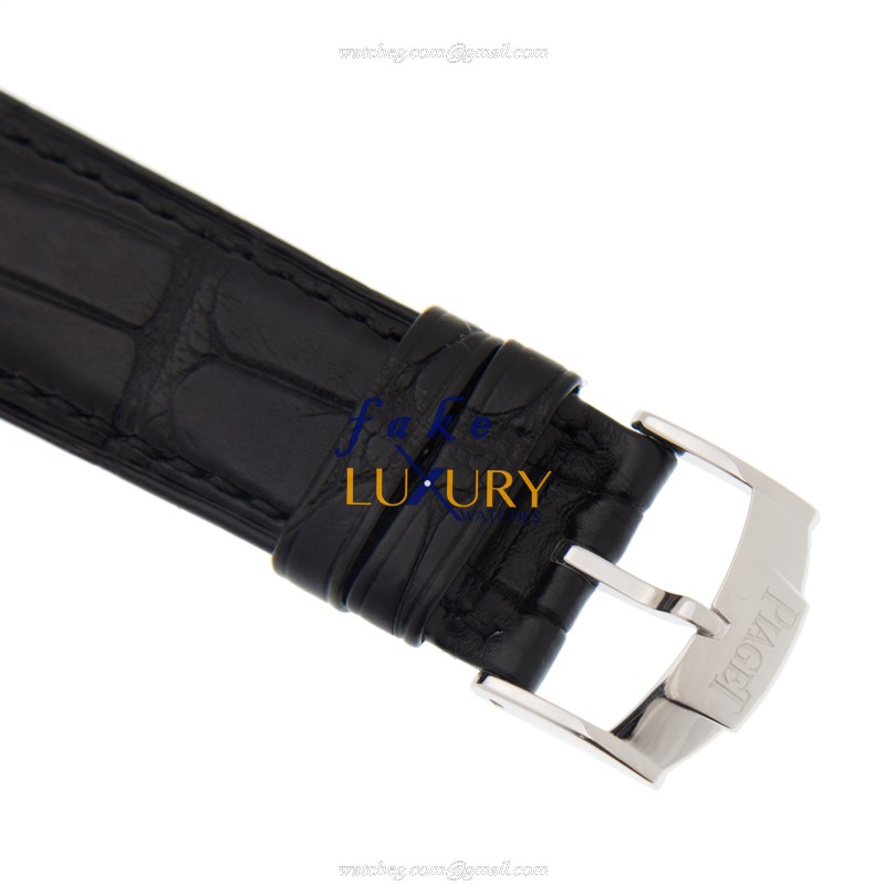 Piaget G0A33069 Emperador Replica Watch Automatic Movement 18kt White Gold Case Silver Dial - Image 4