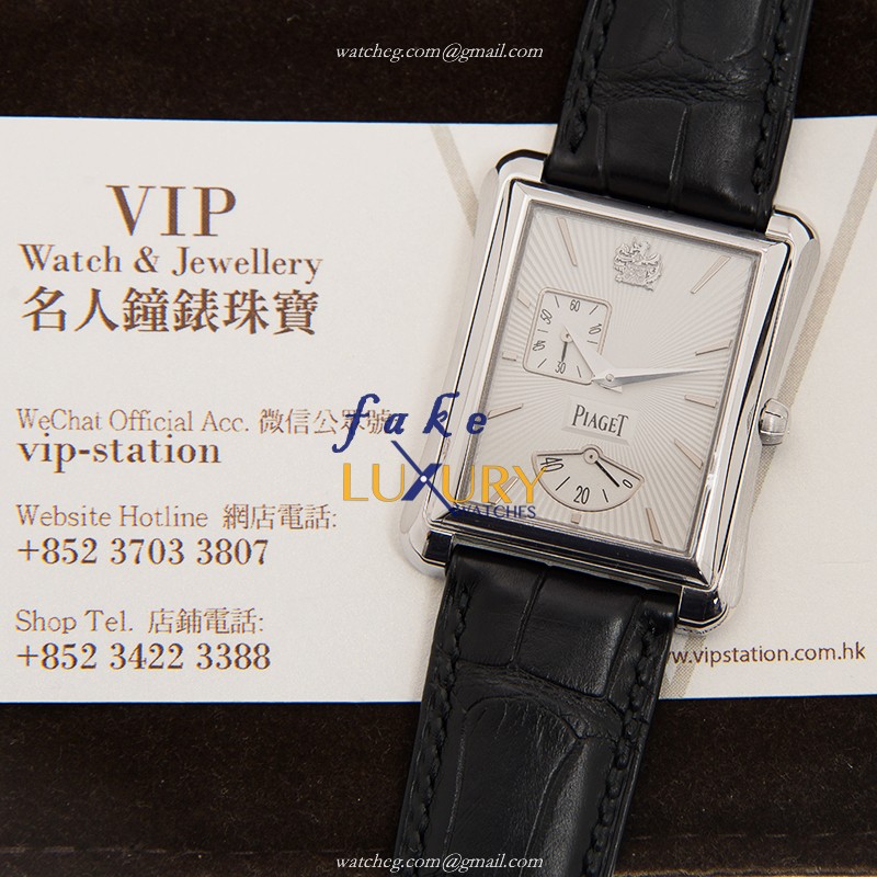 Piaget G0A33069 Emperador Replica Watch Automatic Movement 18kt White Gold Case Silver Dial - Image 5