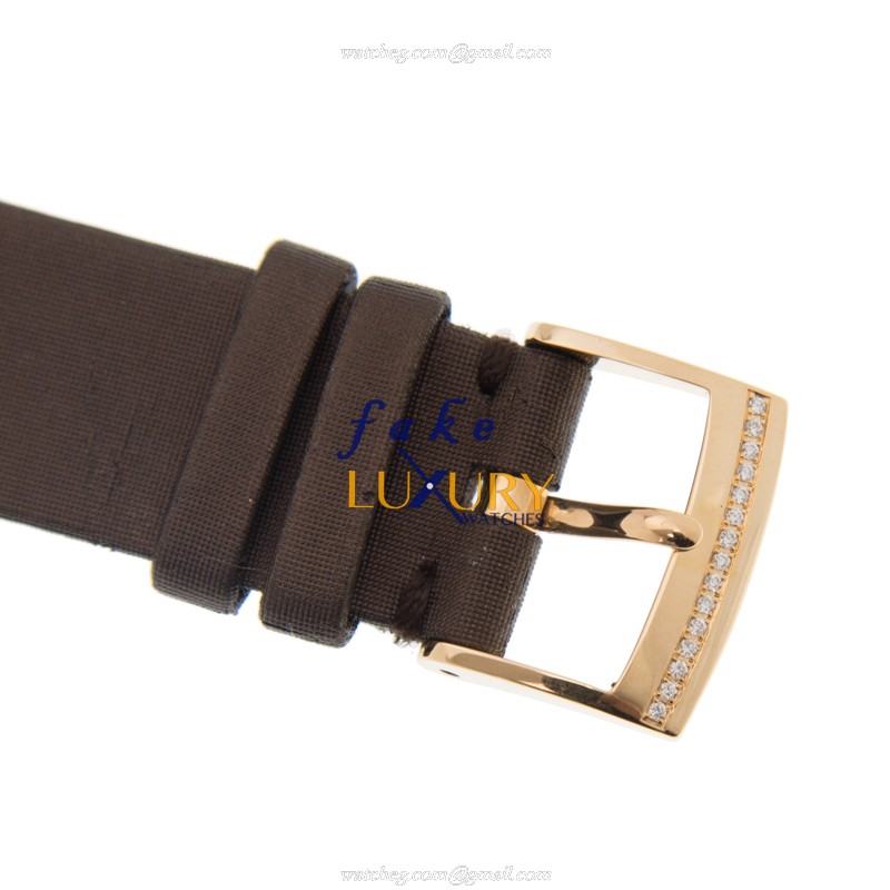 Piaget G0A37157 Limelight Quartz 18kt Rose Gold Diamond Gold Dial Watch - Image 4