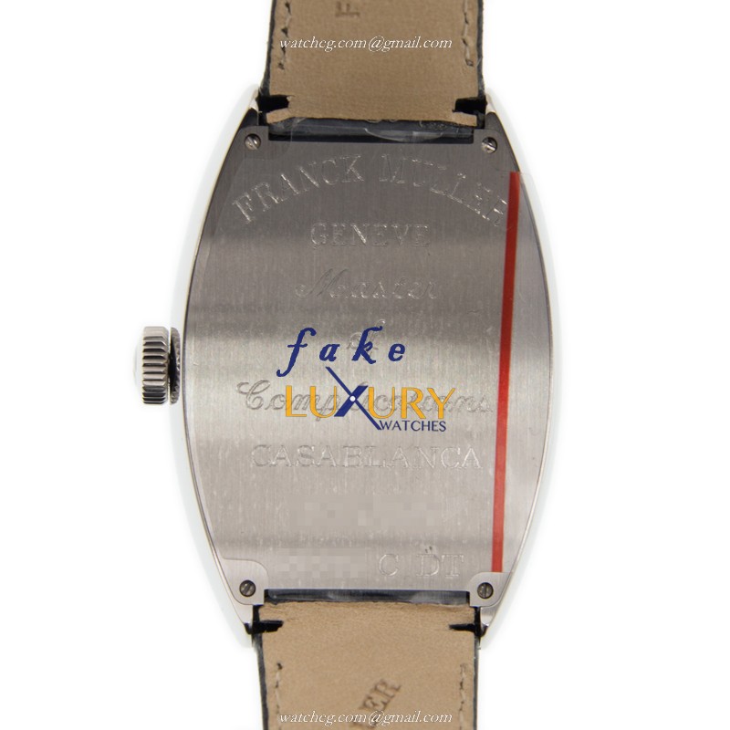 Franck Muller 8880 C DT CASA BLANCA AC - BLACK | Automatic | Steel | Alligator Strap | Replica Watch - Image 3