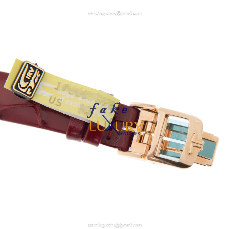 Jaeger-Lecoultre Q3352420 REVERSO Manual Wind 18kt Rose Gold - White Dial - Alligator Strap Replica - Image 5