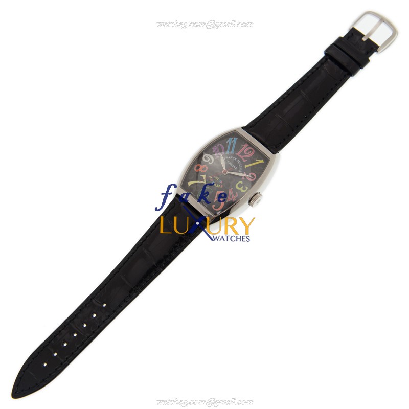 Franck Muller 7851 SC COL DRM AC - BLACK Replica Watch, Cintree Curvex Automatic Stainless Steel - Image 2