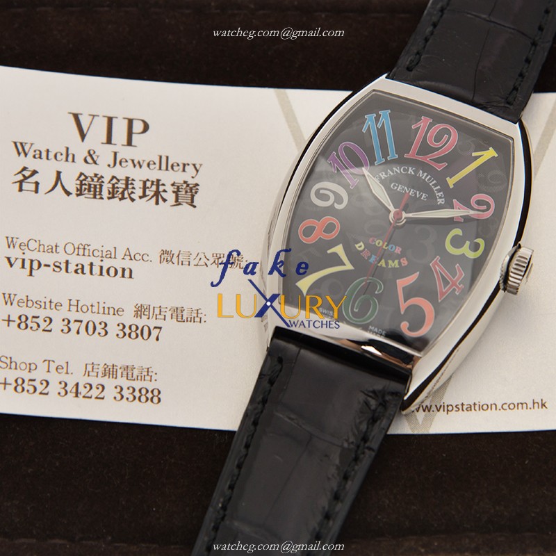 Franck Muller 7851 SC COL DRM AC - BLACK Replica Watch, Cintree Curvex Automatic Stainless Steel - Image 5
