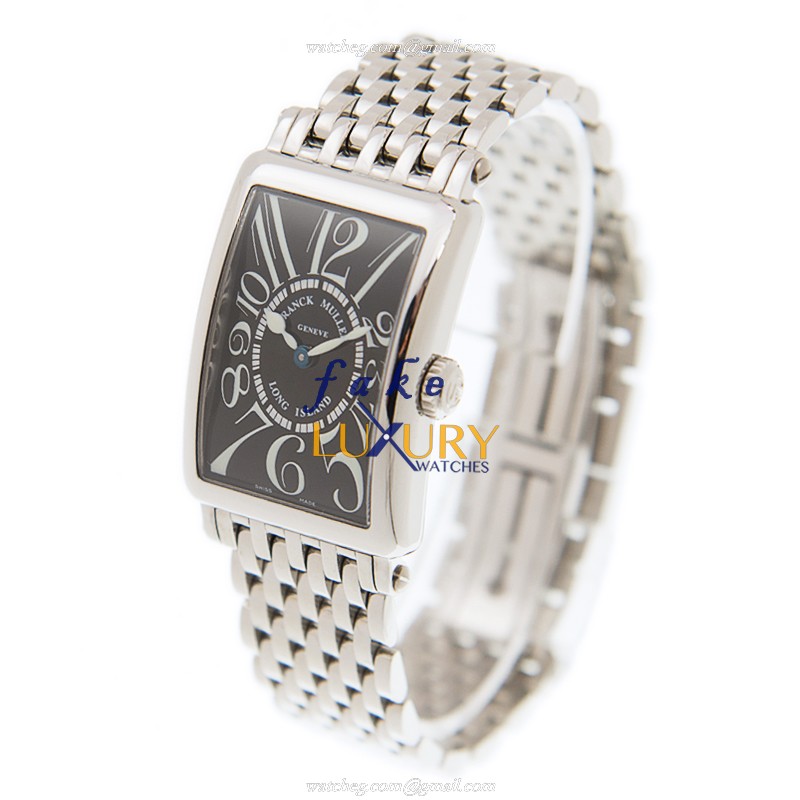 Franck Muller 902 QZ AC - BLACK | Long Island Quartz Steel | Replica Watch - Image 3