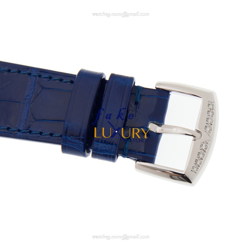 Franck Muller 952 QZ REL MOP BU D 1R AC Long Island Replica Watch White Dial Stainless Steel - Image 4