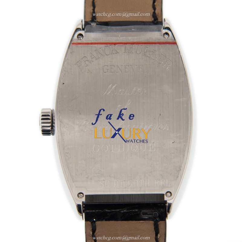 7880 SC DT GOTH REL AC - Franck Muller Replica Watch Cintree Curvex Automatic White Dial - Image 3