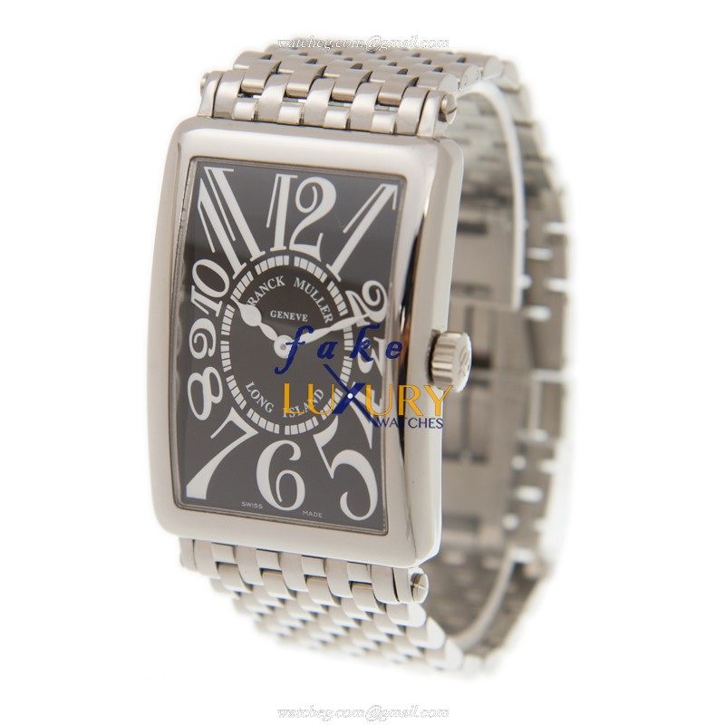 Franck Muller 1002 QZ AC - BLACK LONG ISLAND Quartz Stainless Steel Case Replica Watch - Image 3