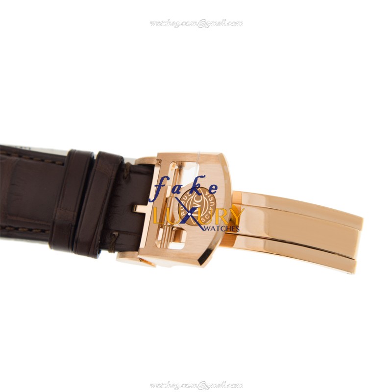 IWC IW504402 Portuguese - Replica Watch - 44.2mm Automatic - Rose Gold Case - Silver Dial - Brown - Image 3
