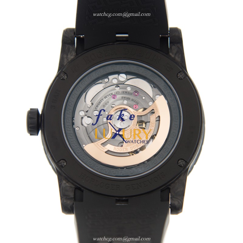 Roger Dubuis DBEX0510 Excalibur Automatic Titanium Black Dial | Replica Watch - Image 3