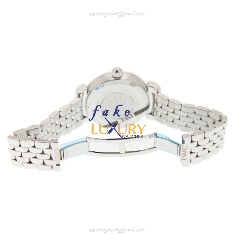IWC IW458307 Da Vinci Automatic Stainless Steel White Dial Silver Bracelet Replica Watch - Image 5