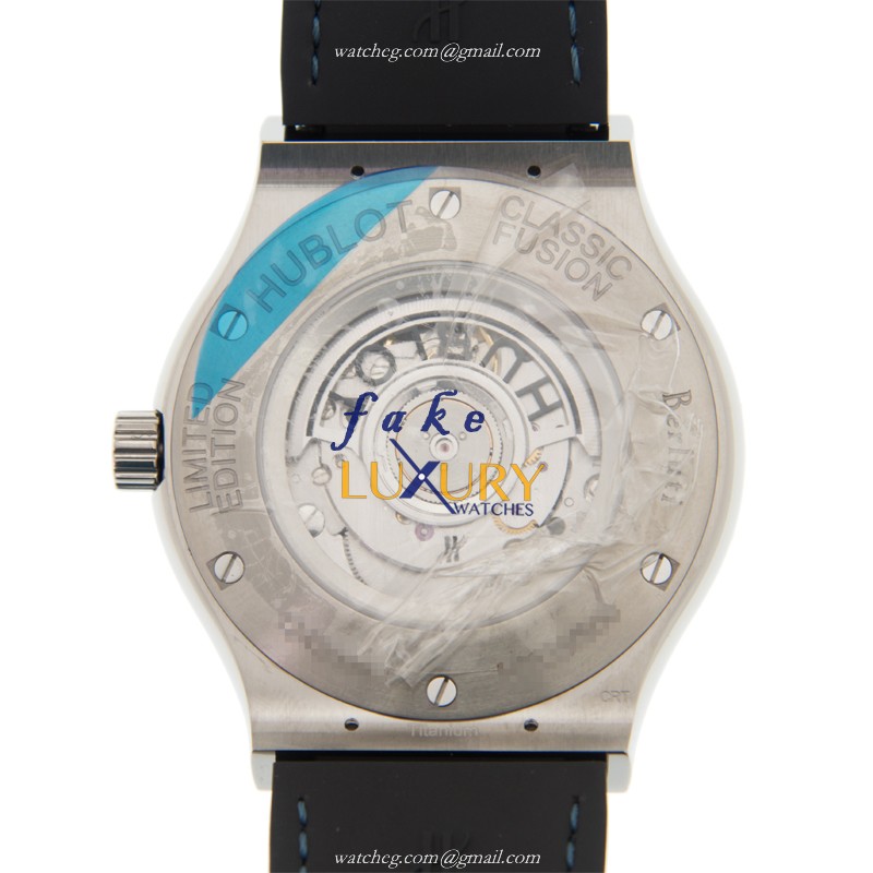 Hublot 511.NX.050B.VR.BER16 Classic Fusion Automatic Stainless Steel Replica Watch - Blue Dial - Image 3
