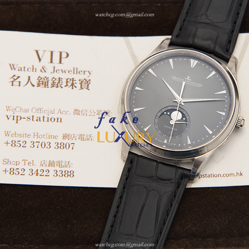 Jaeger-Lecoultre Q1363540 Master Ultra Thin 18kt White Gold Automatic Replica Watch - Image 5