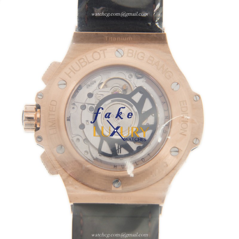 Hublot Big Bang 341.PX.7918.PR.1979 Replica Watch, Brown Dial, Rose Gold Case, Automatic - Image 3