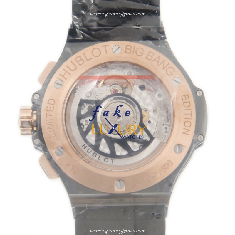 Hublot 341.CP.7610.NR.1976 BIG BANG Automatic 18kt Rose Gold Replica Watch - Swiss Movement - Brown - Image 3
