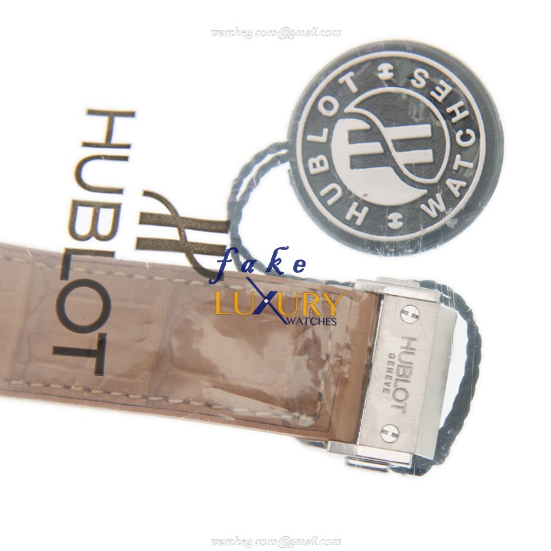 Hublot 342.SA.5390.LR.1918 Automatic Stainless Steel Big Bang Replica Watch, Brown Dial, Alligator - Image 4