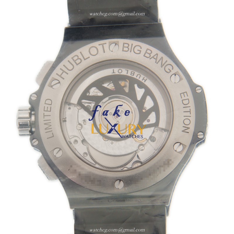 Hublot 341.CV.7517.VR.1975 BIG BANG Ceramic Diamond Replica Watch, Automatic Movement, Black & - Image 3
