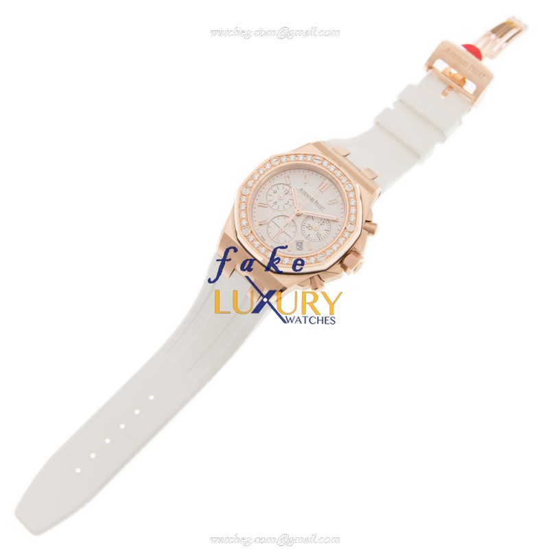 Audemars Piguet Royal Oak Offshore 26231OR.ZZ.D010CA.01 Automatic 18kt Rose Gold Silver Dial - Image 2