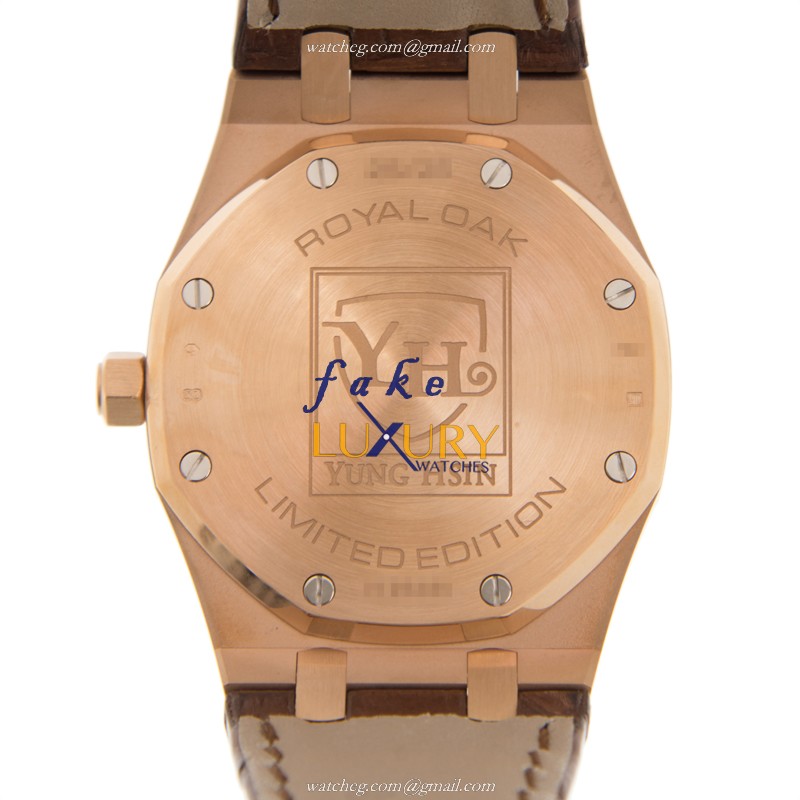 Audemars Piguet 26126OR.OO.D088CR.01 Royal Oak Replica Watch, Automatic, Gray Dial, 18kt Rose Gold - Image 3